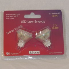 ETOMER LED-lamppu, 12V/1,35W, ET-MR11-21